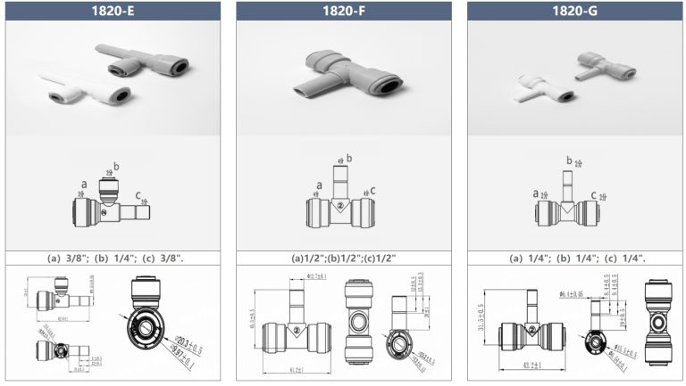 push connect pvc fittings
